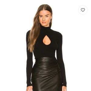 Lovers and Friends Black Turtleneck